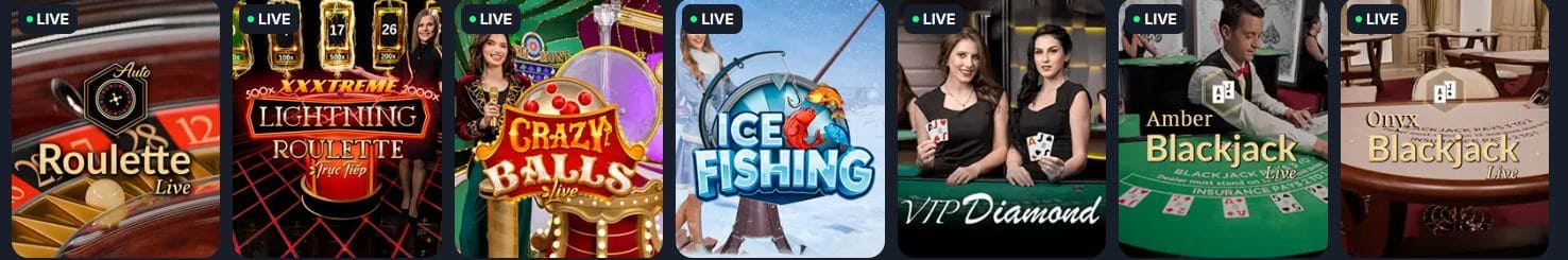 Lootrun Casino: live игры